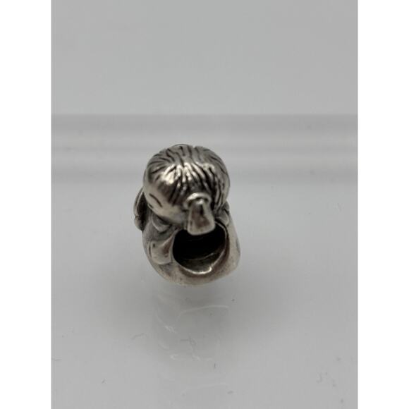 AUTHENTIC PANDORA‎ 925 ALE STERLING SILVER LITTLE GIRL CHARM PENDANT 790375 - Picture 5 of 7